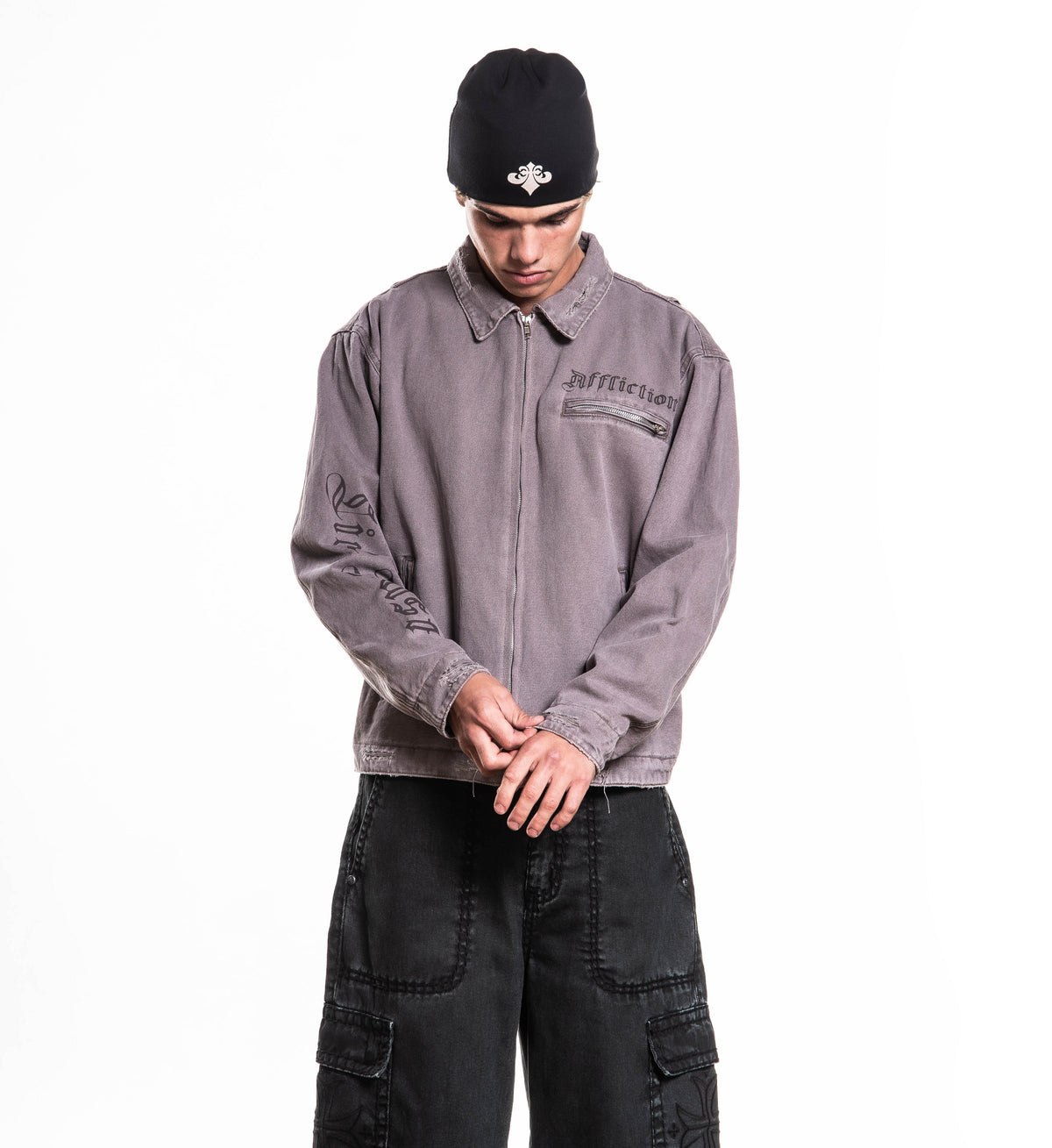 Live Fast Canvas Jacket