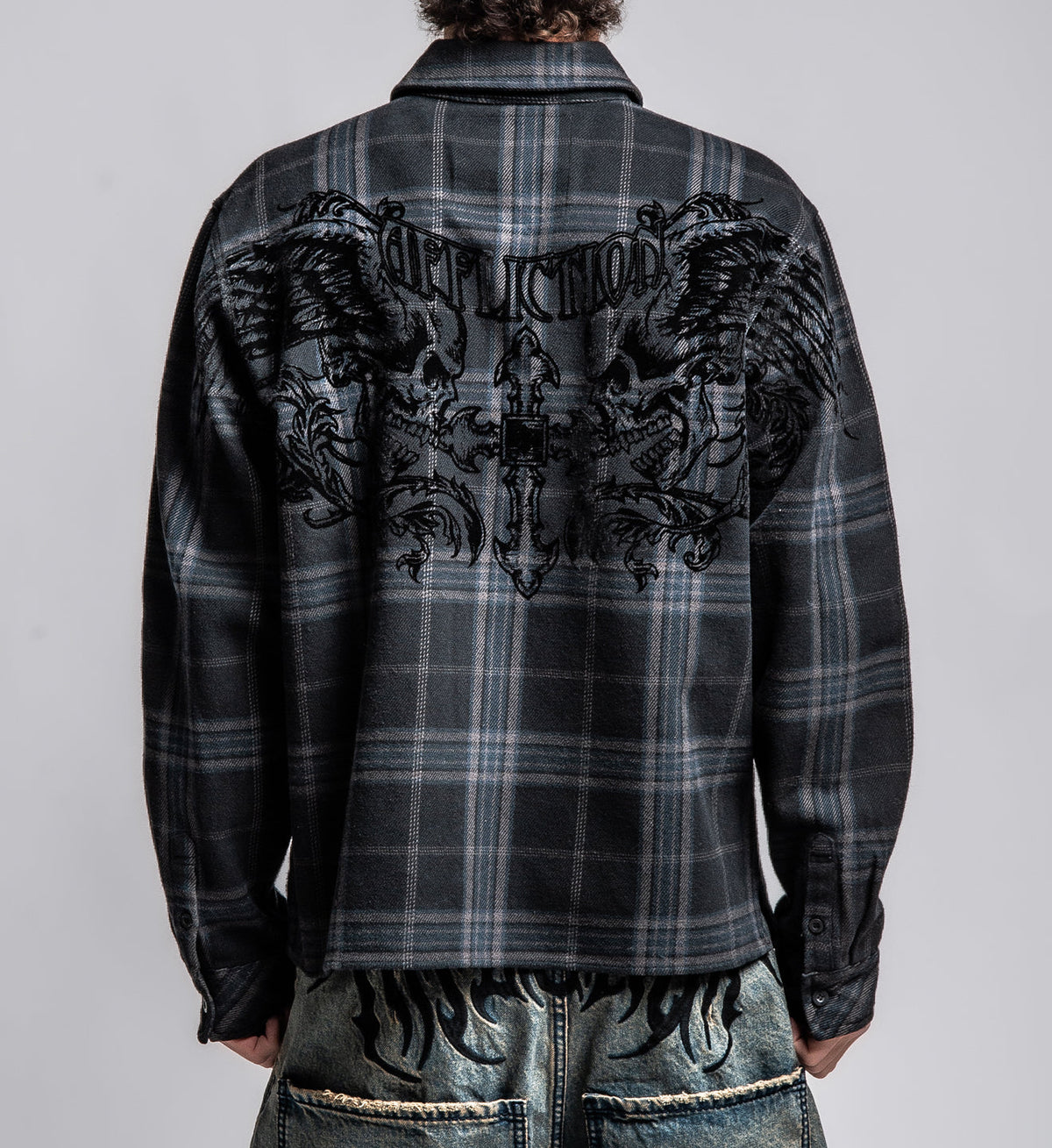 Winged Up Flannel Shirt