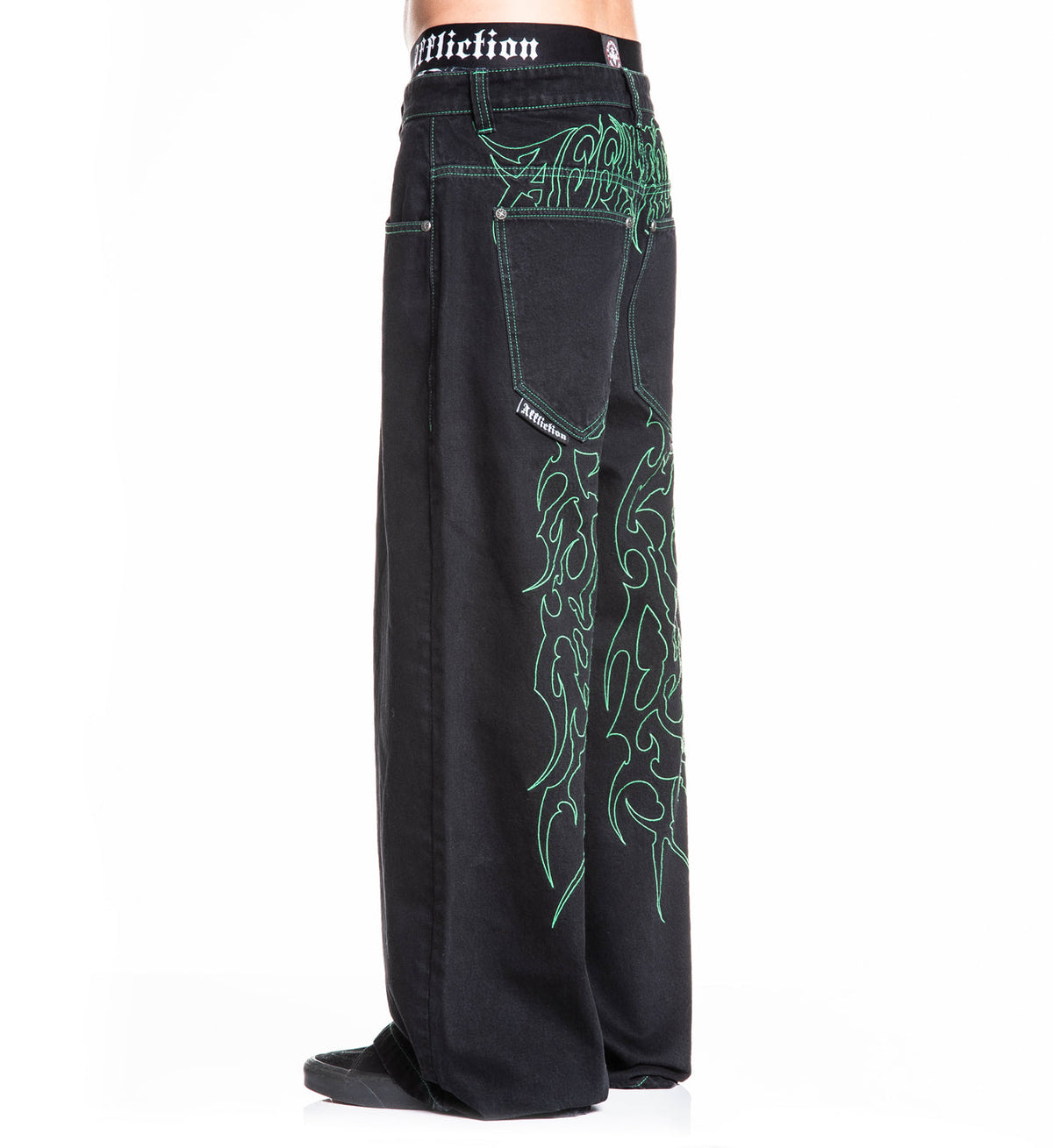 Extra Wide Toxic Rage Denim