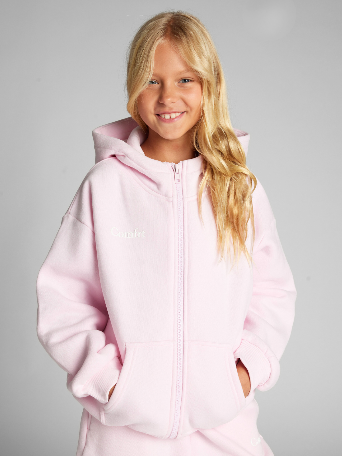 Cloud Zip Kids Hoodie