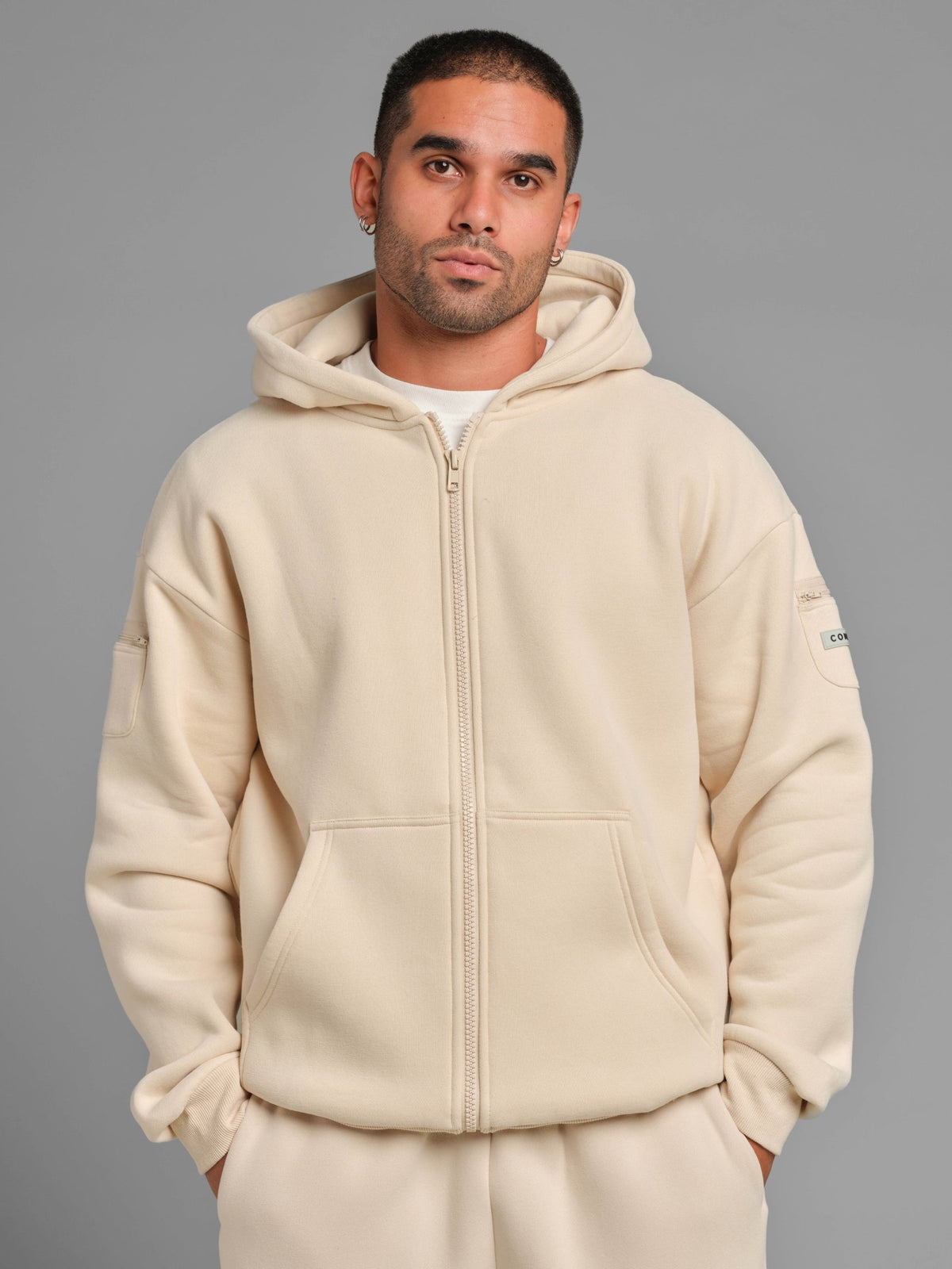 Travel Essentials Zip Hoodie