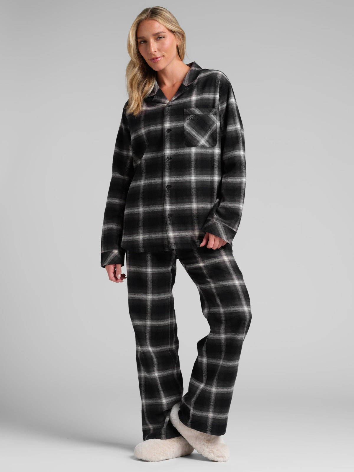 Flannel Pajama Shirt