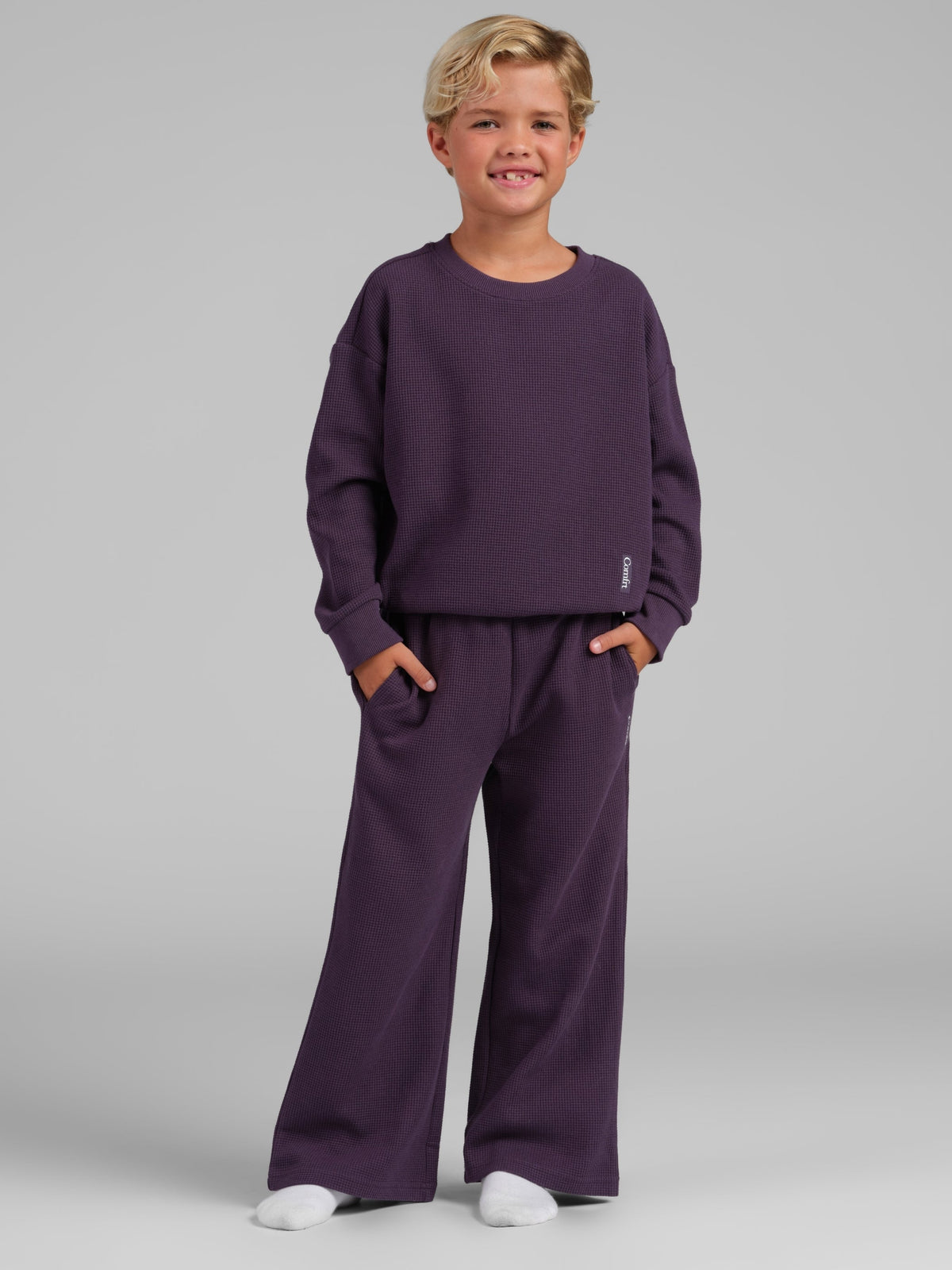 Waffle Kids Lounge Long Sleeve