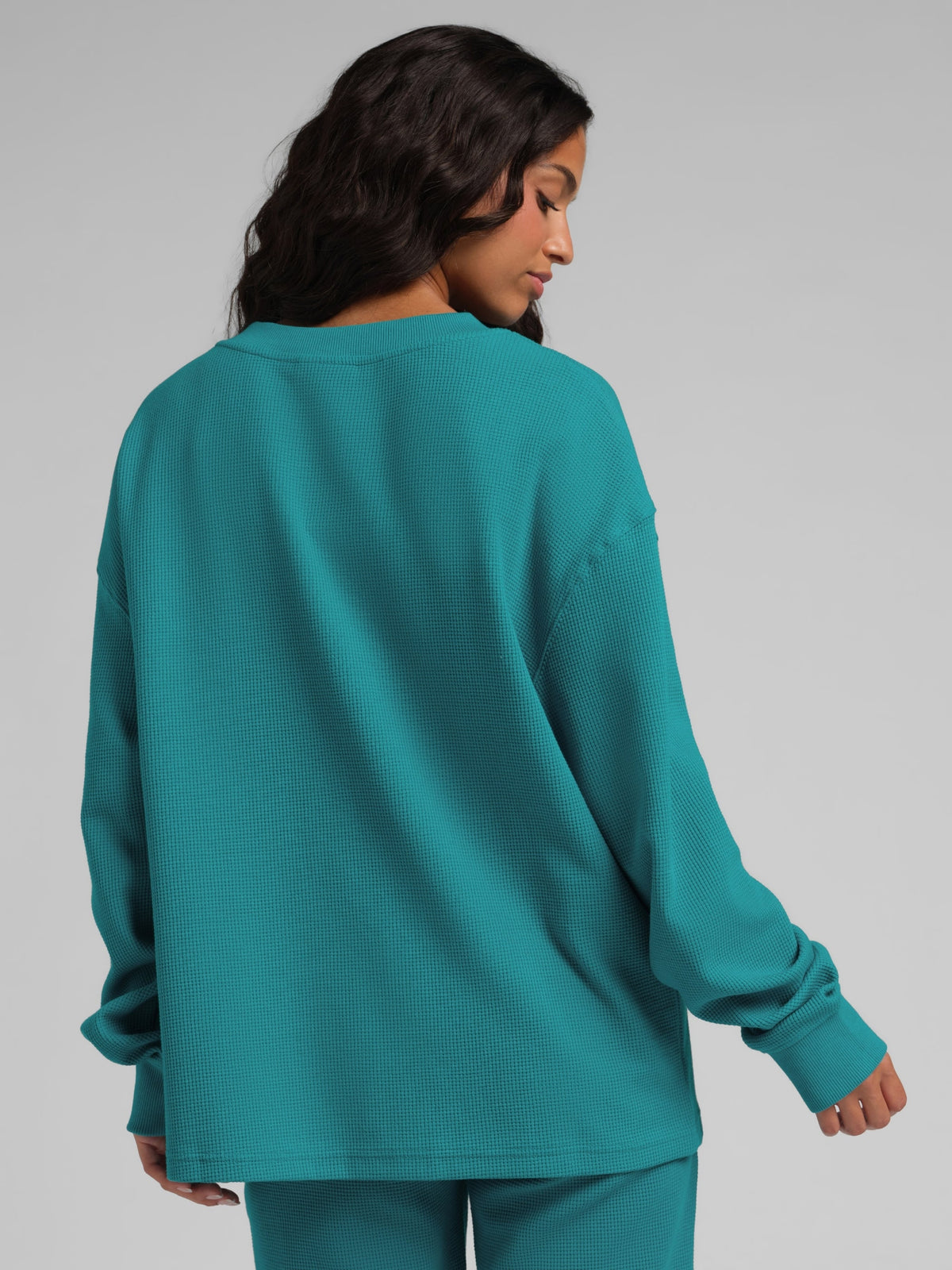 Waffle Lounge Henley Long Sleeve