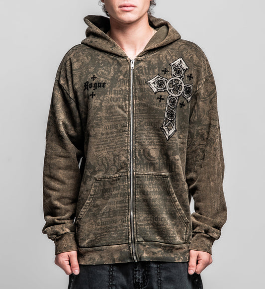 Rogue Crossed Zip-Up Hoodie