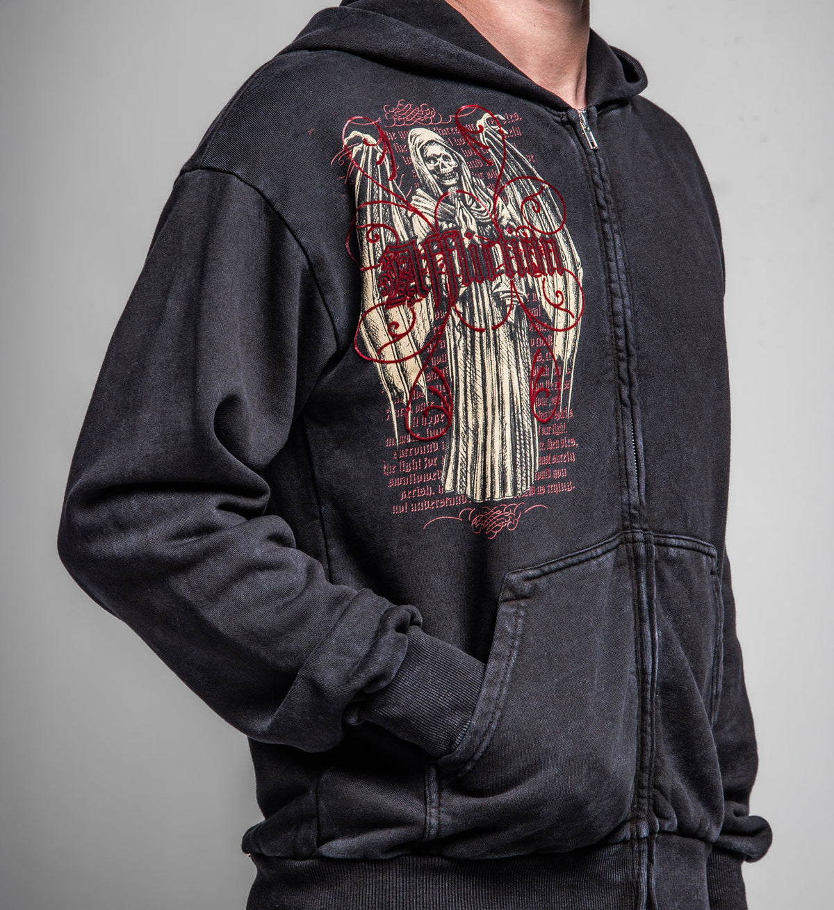 Prayer Zip-Up Hood