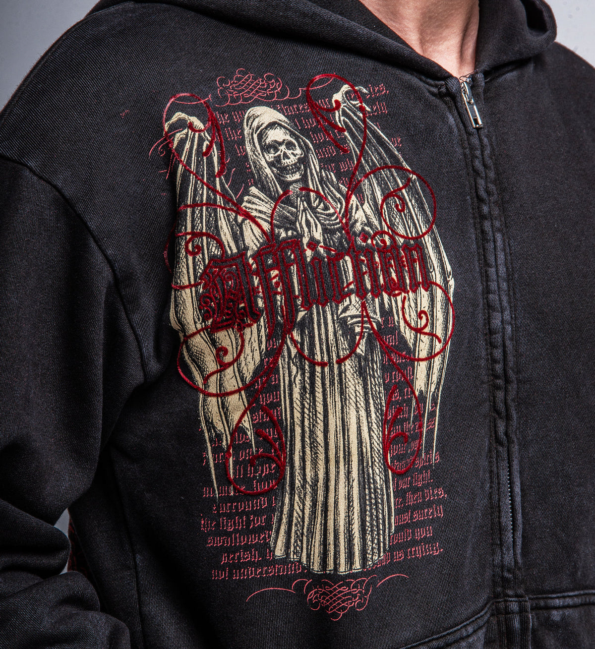 Prayer Zip-Up Hood