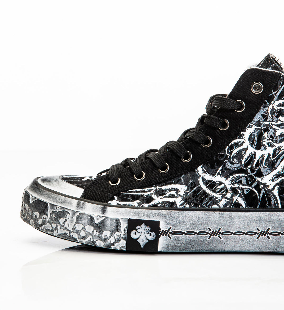 Skeleton Hi-Top Shoe