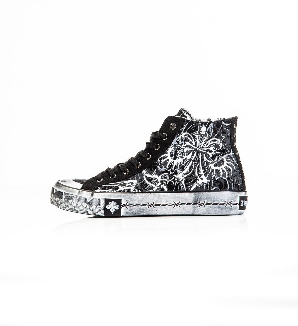 Skeleton Hi-Top Shoe