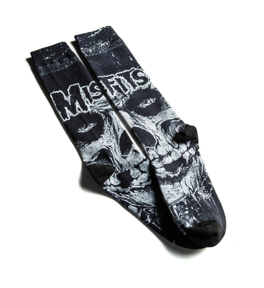 Misfits Skully Socks