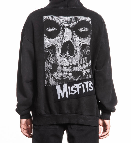 Misfits Skully Zip-Up Hood