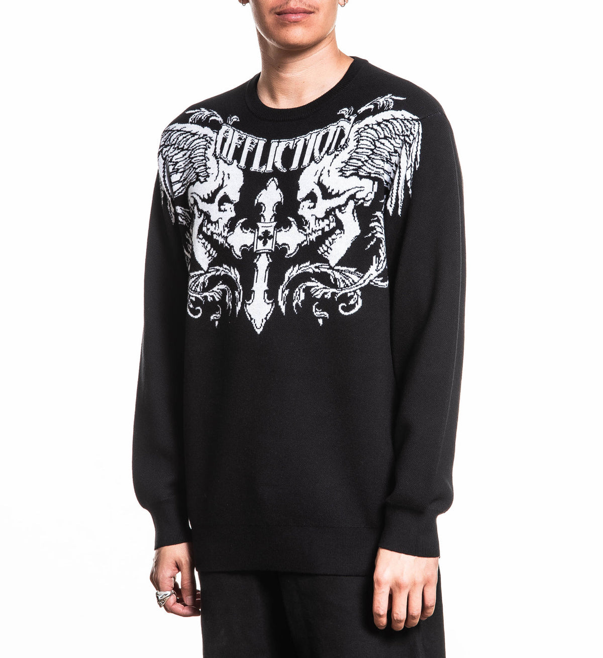 Winged Up Knit Sweater