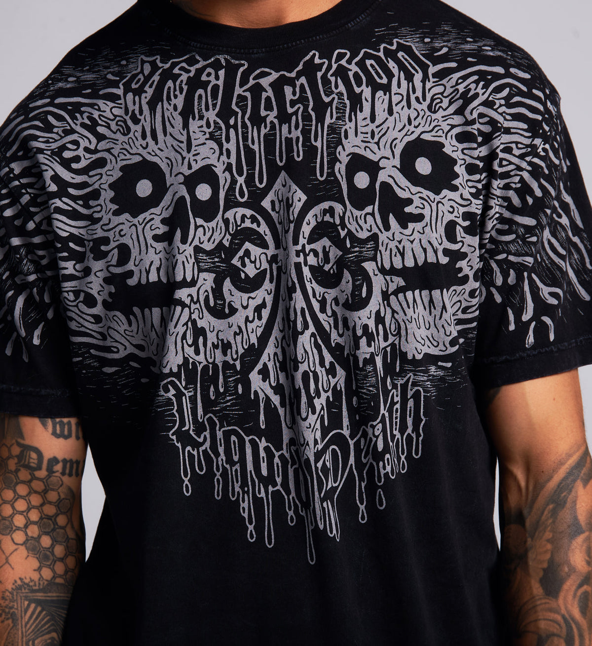 Liquid Death Skulls Tee