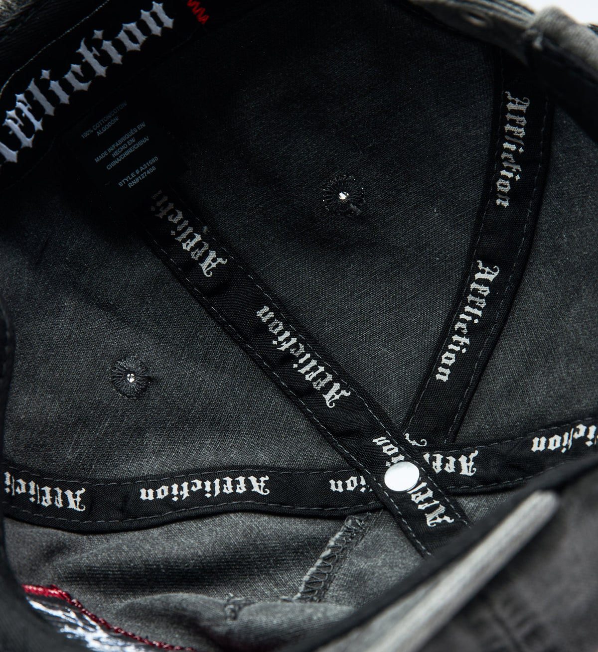 Washed Affliction Hat