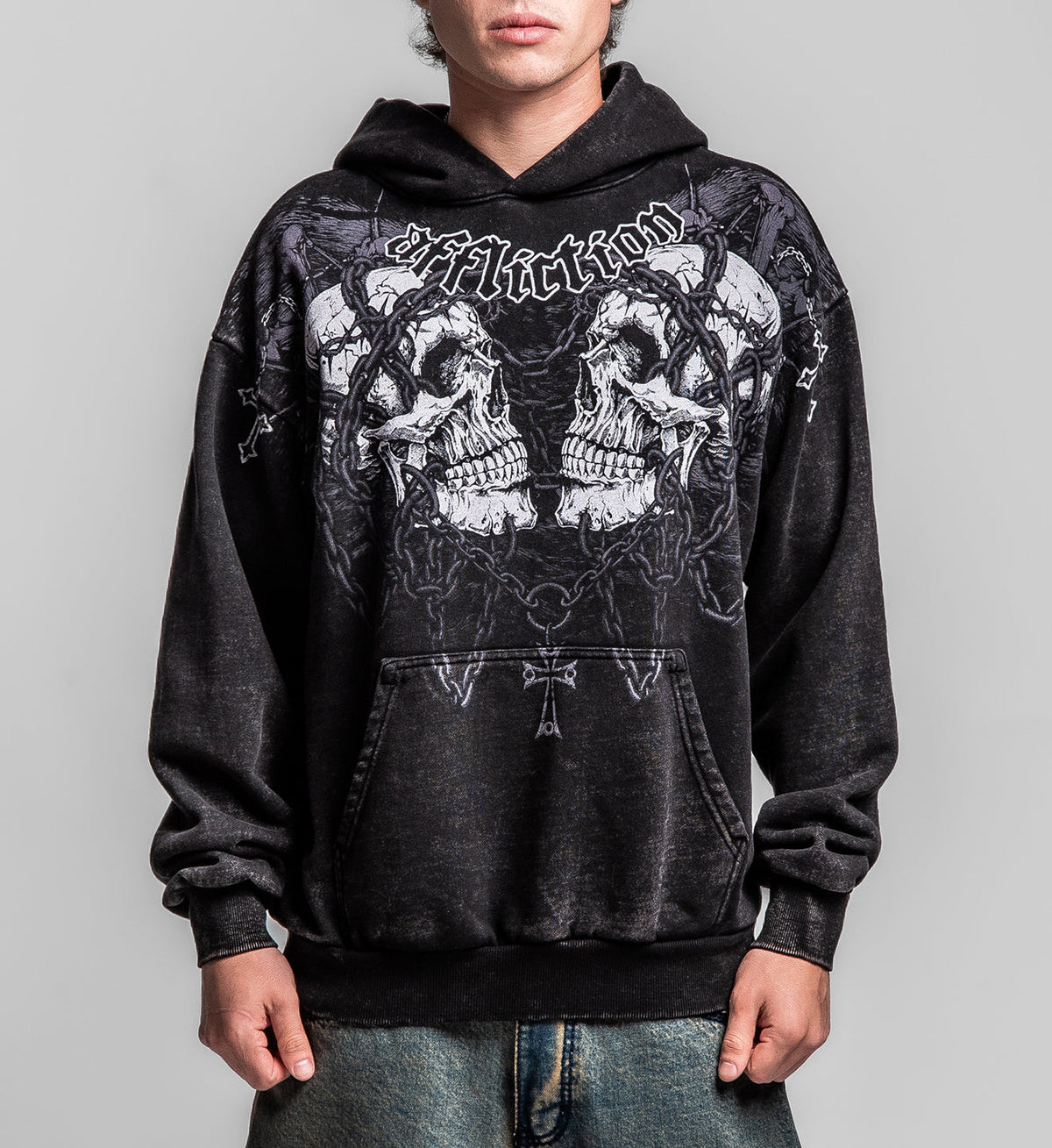 Chained Saint Thorns Hood