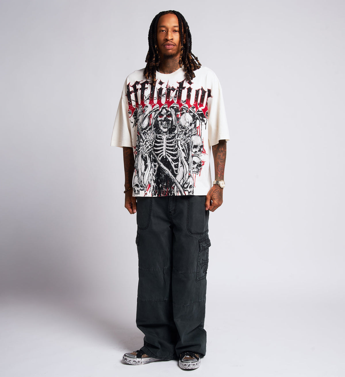 Shrouded Flame Boxy Tee