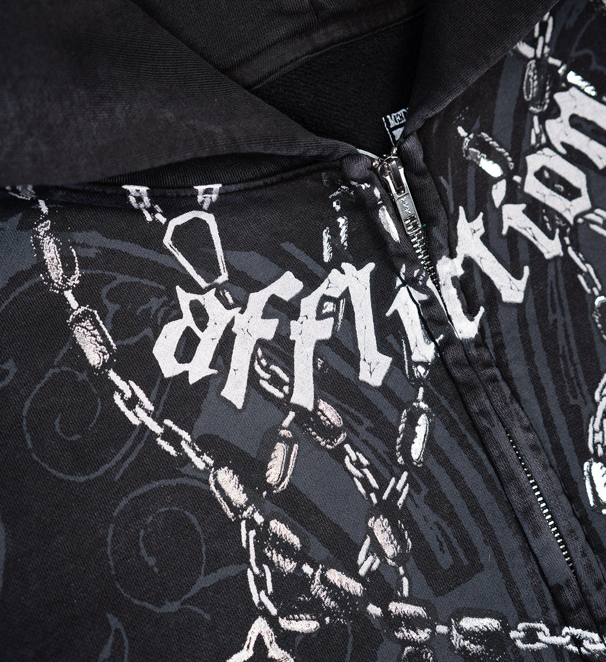 Regulo Caro Rosary Zip Hood
