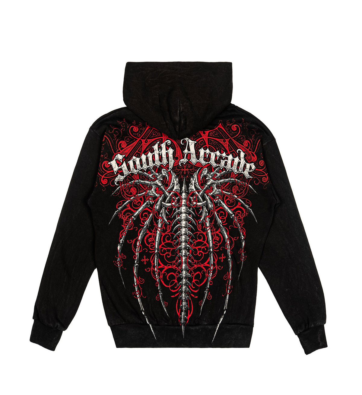 South Arcade Bone Zip Hood
