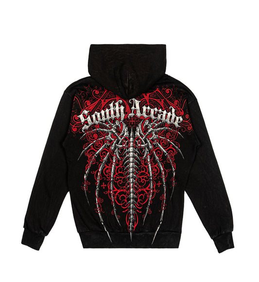 South Arcade Bone Zip Hood