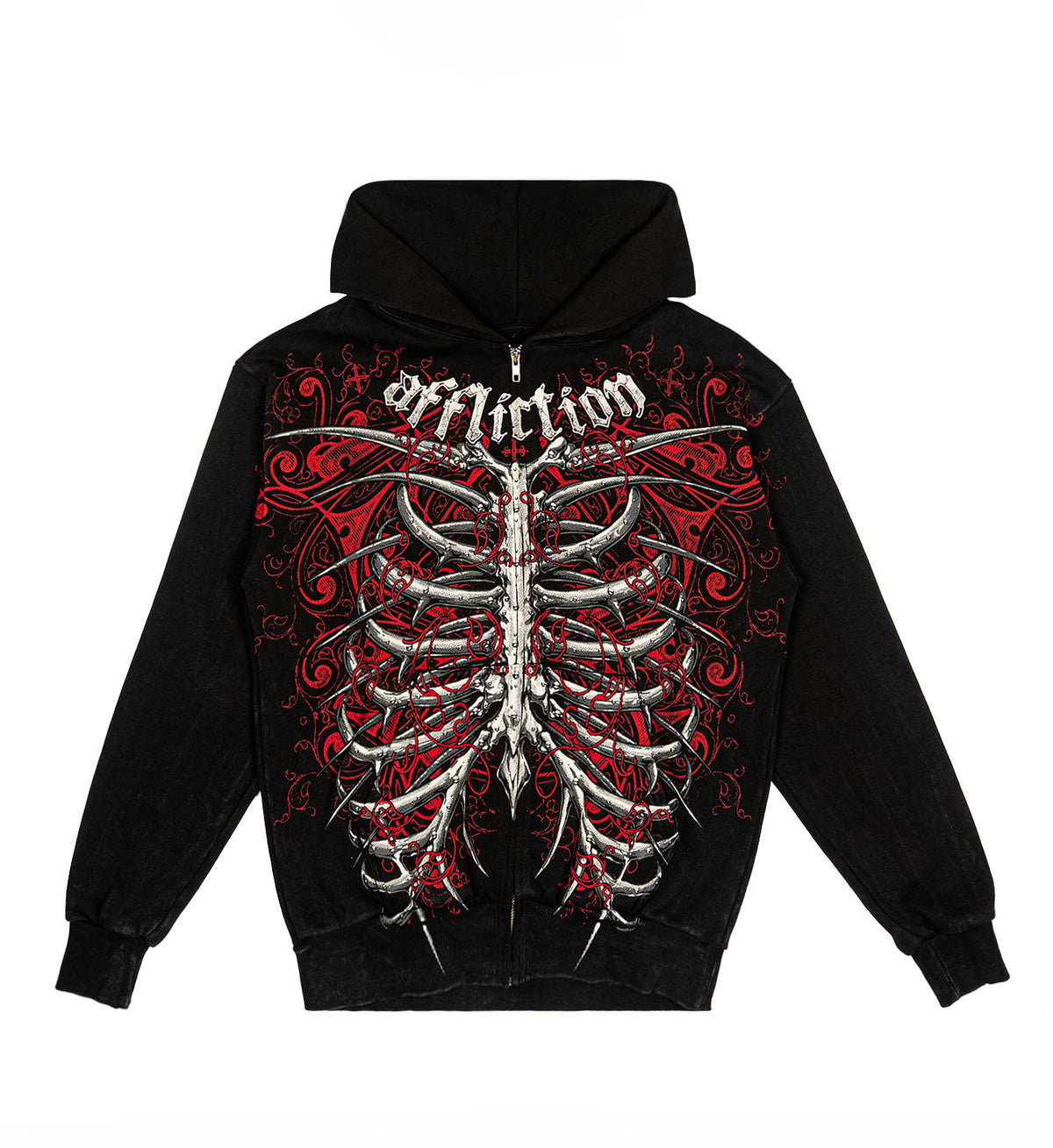 South Arcade Bone Zip Hood