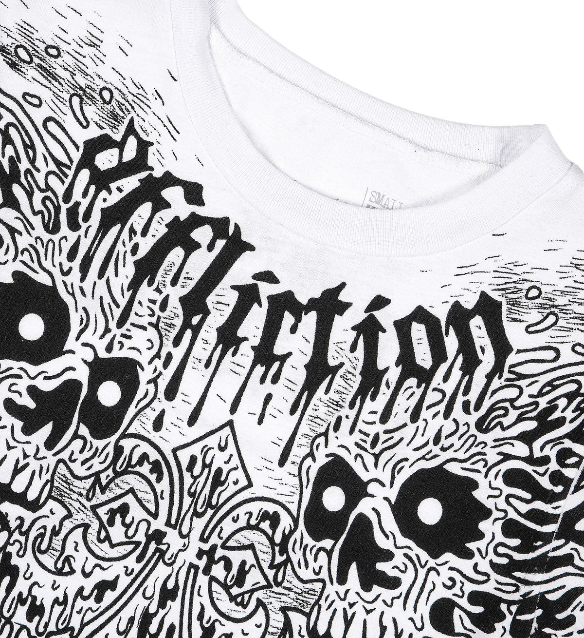 Liquid Death Skulls Baby Tee