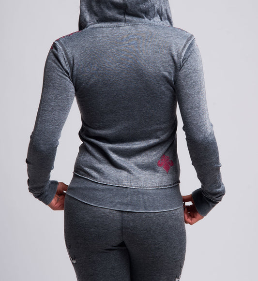 Skeleton Zip Hood