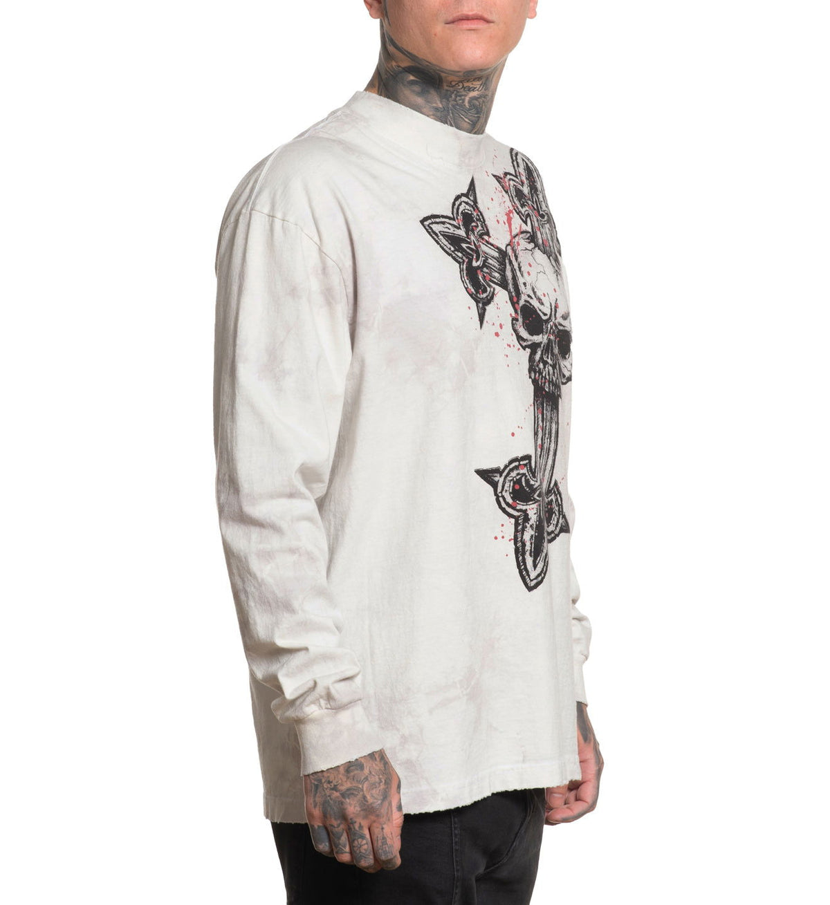 Cross LS Tee