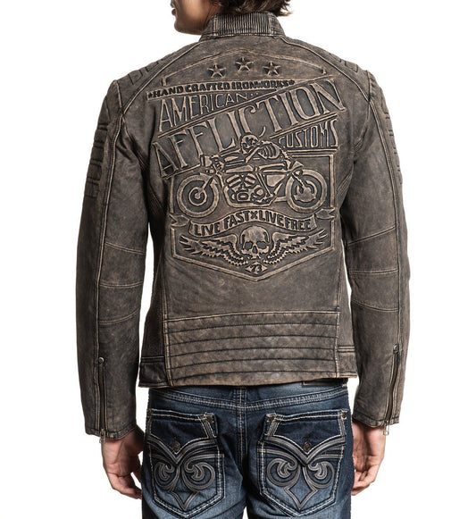 Iron Head Leather Jacket