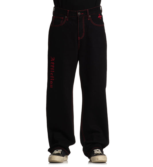 Wide Leg Wings Jeans