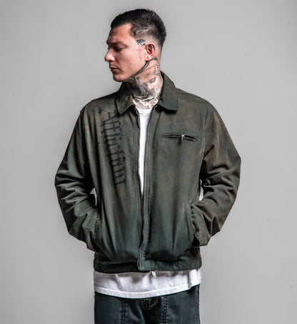 Cross Canvas Zip Jacket