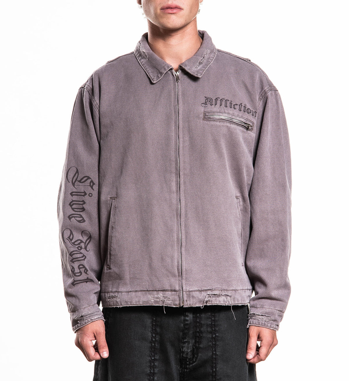 Live Fast Canvas Jacket