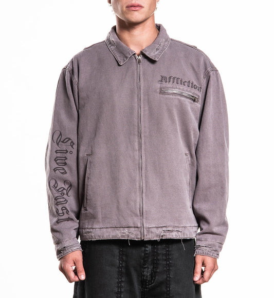 Live Fast Canvas Jacket