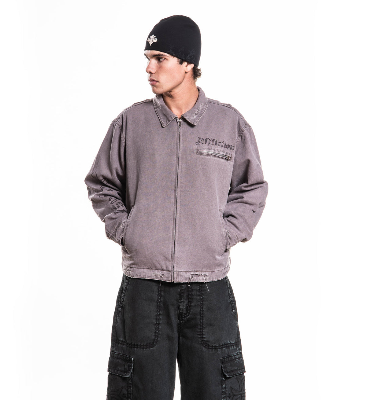 Live Fast Canvas Jacket