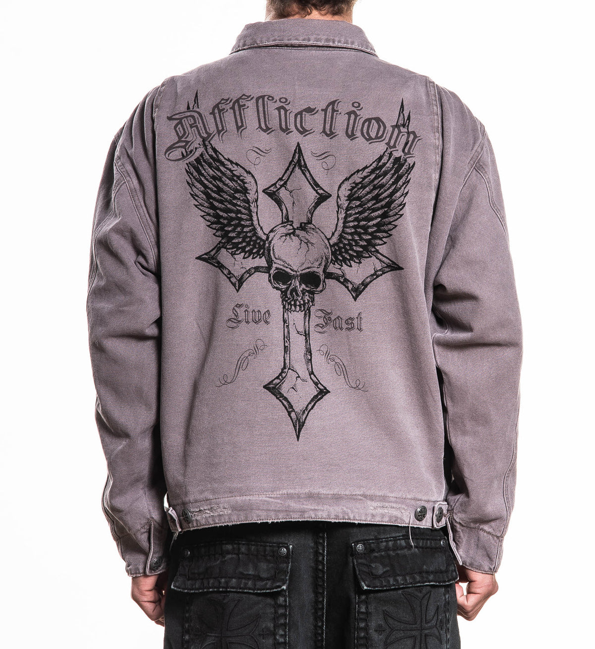 Live Fast Canvas Jacket