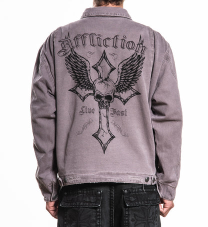 Live Fast Canvas Jacket