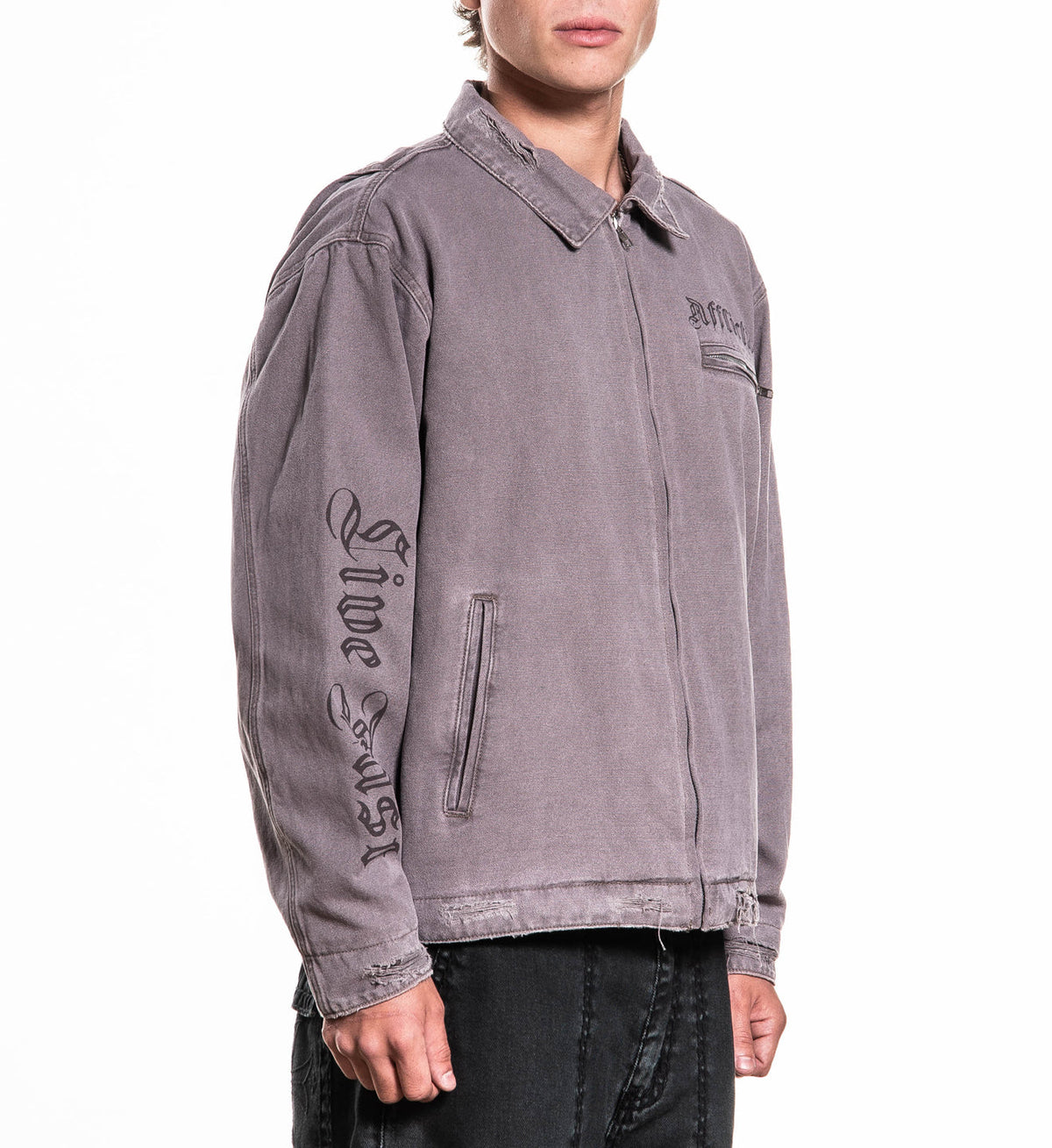Live Fast Canvas Jacket