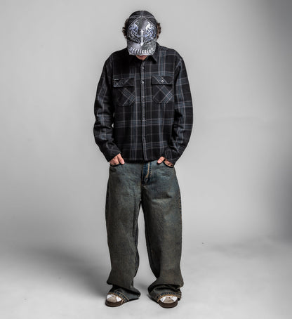 Winged Up Flannel Shirt