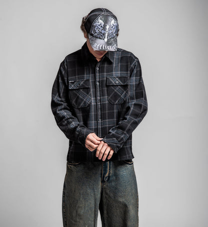 Winged Up Flannel Shirt