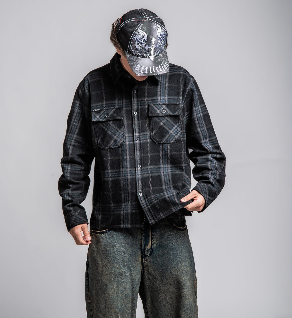 Winged Up Flannel Shirt