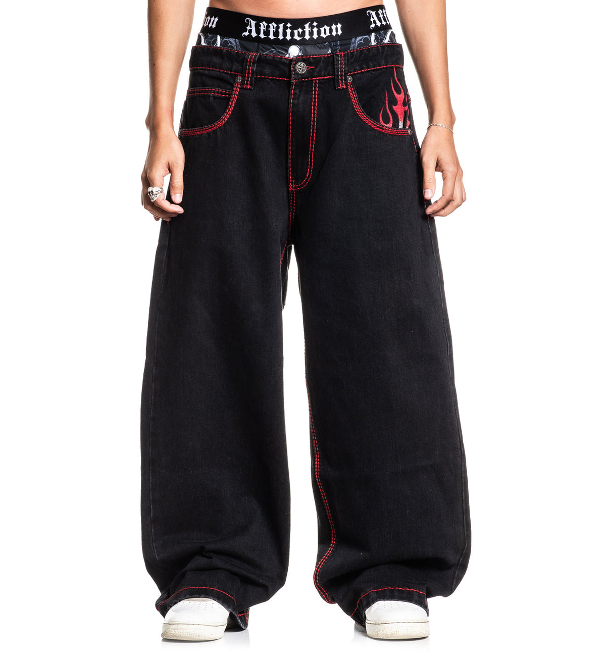Extra Wide Flameful Faith Pants