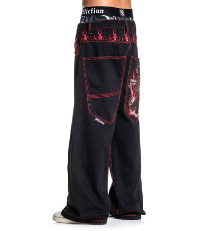 Extra Wide Flameful Faith Pants