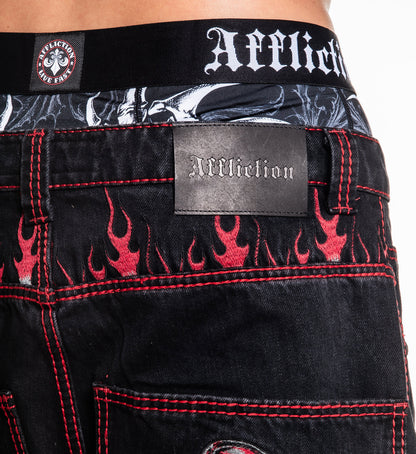 Extra Wide Flameful Faith Pants