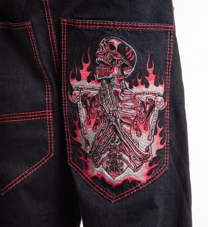 Extra Wide Flameful Faith Pants