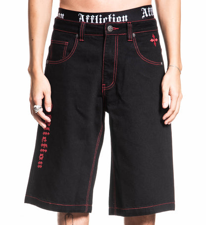 Wings Denim Short
