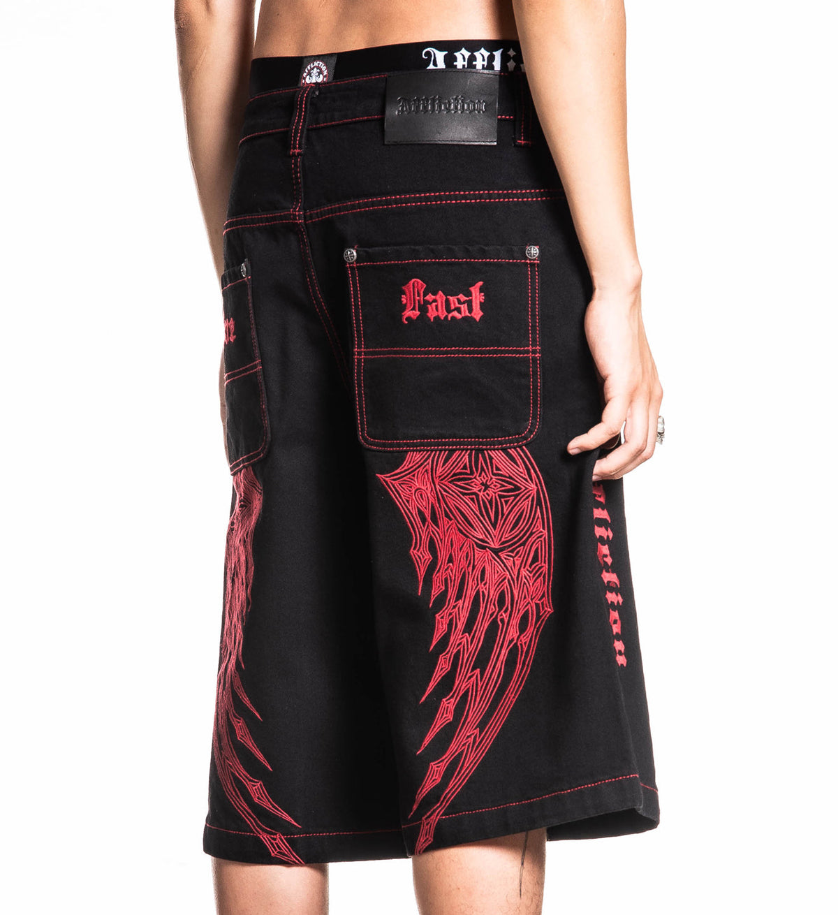 Wings Denim Short