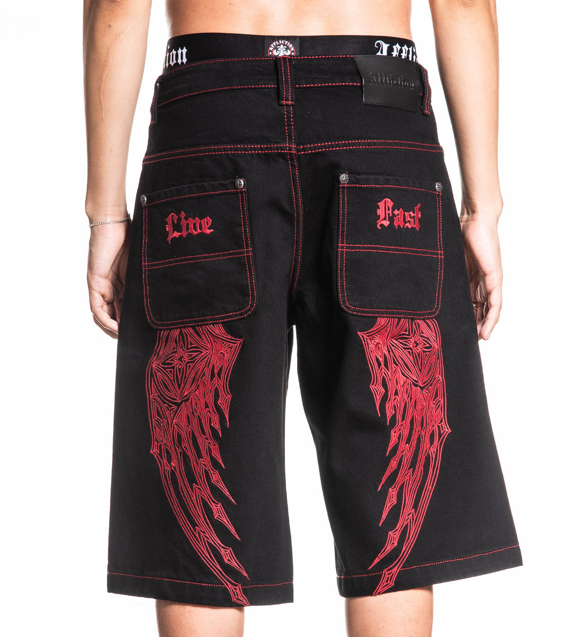 Wings Denim Short