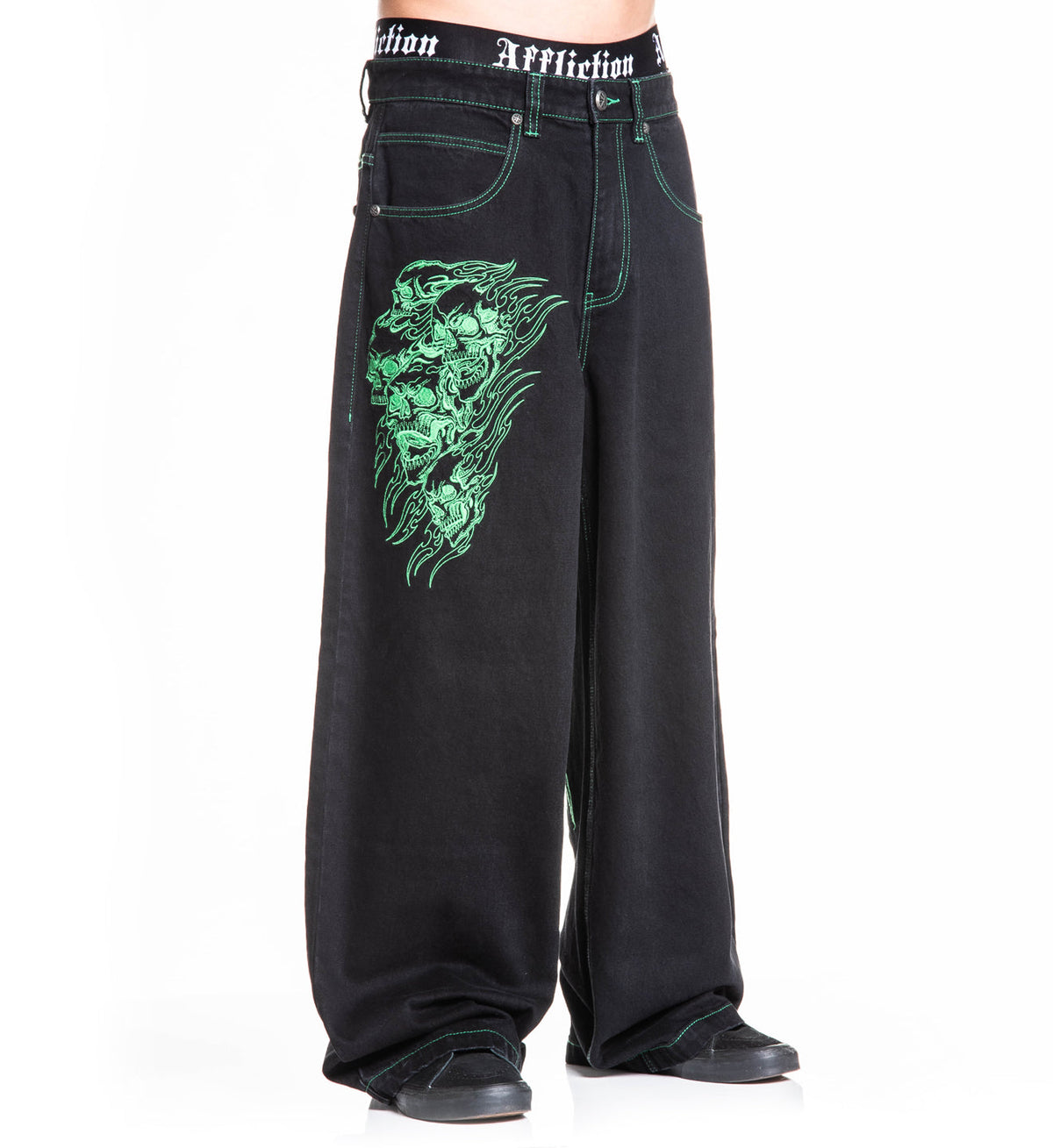 Extra Wide Toxic Rage Denim