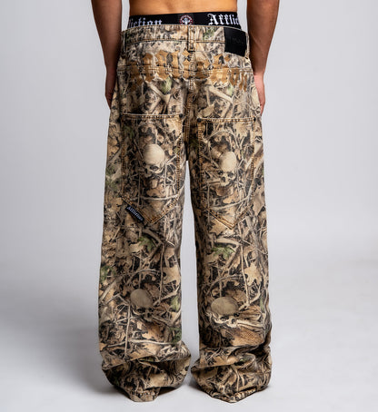 Extra Wide Bone Hunter Camo Pant