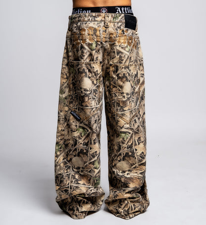 Extra Wide Bone Hunter Camo Pant