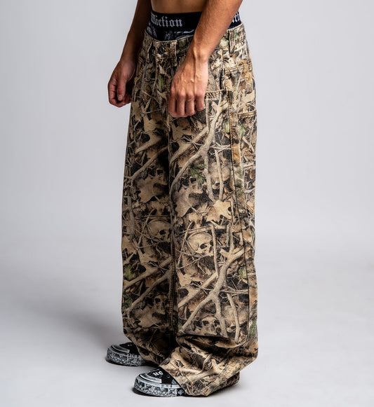 Extra Wide Bone Hunter Camo Pant